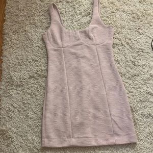Pink bodycon dress